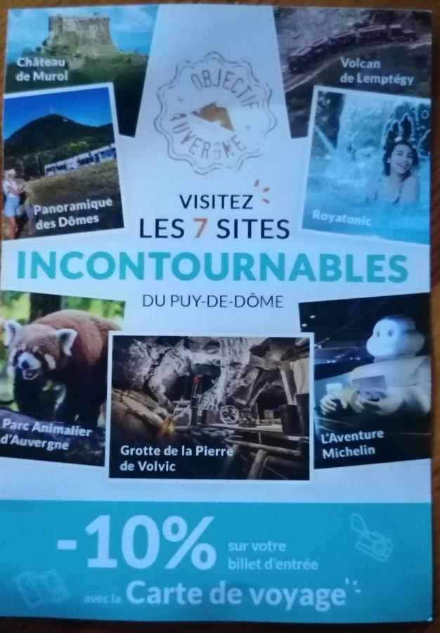 Tulipe, Appartement 5 Personnes, Entre Sancy Et Volcans D'Auvergne Orcival Eksteriør billede